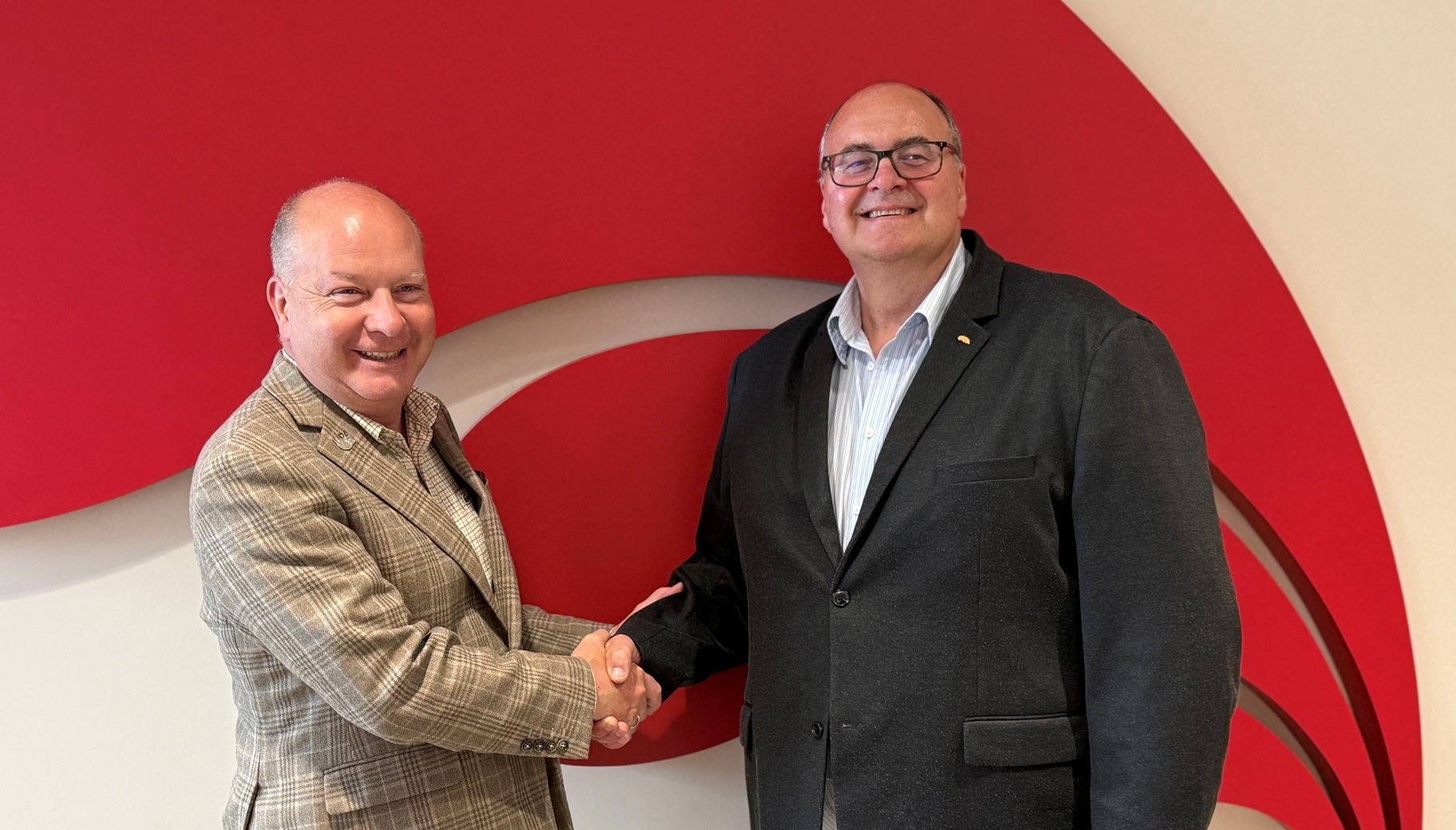 Benoît Fontaine, président des EVQ, et Murray Opsteen, président des CFO.