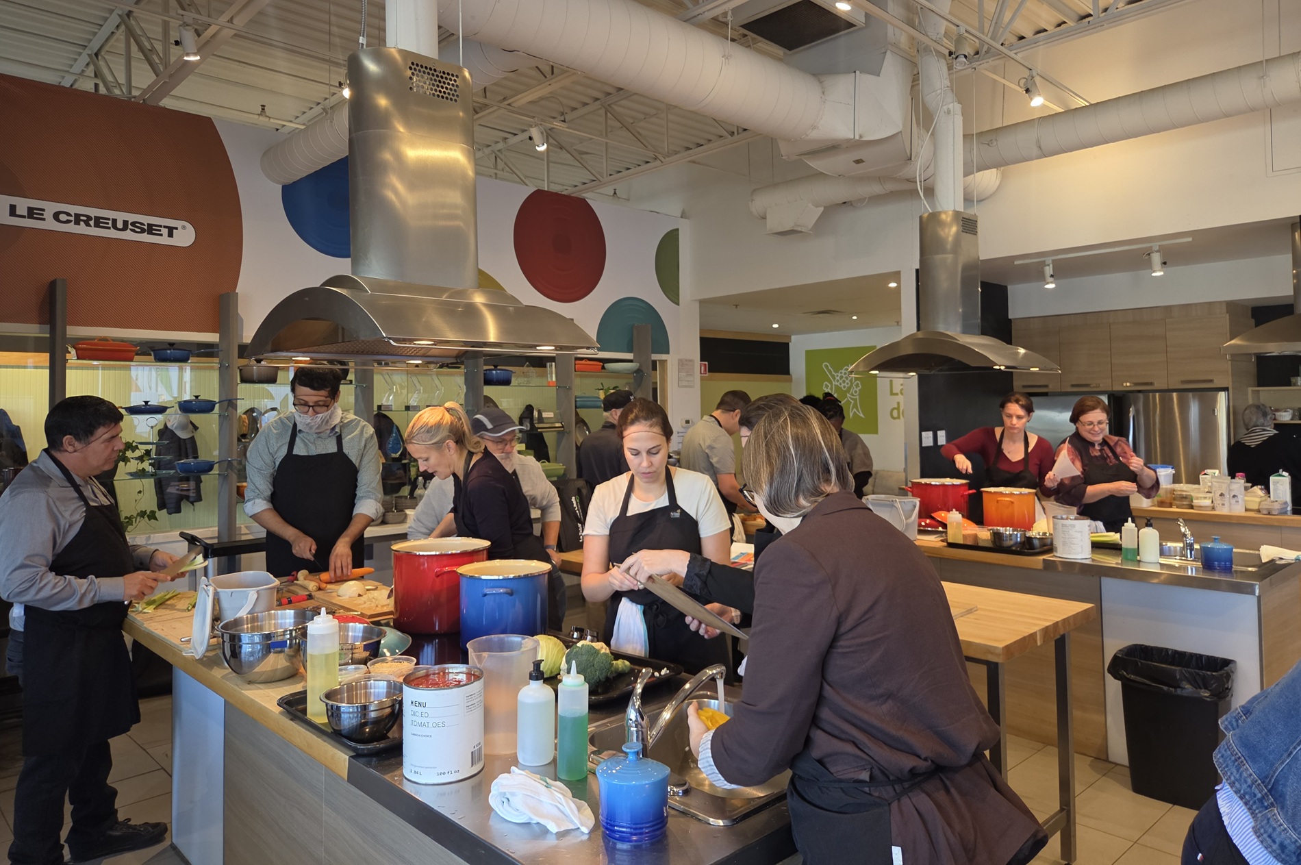 Bénévolat des EVQ à La Tablée des Chefs